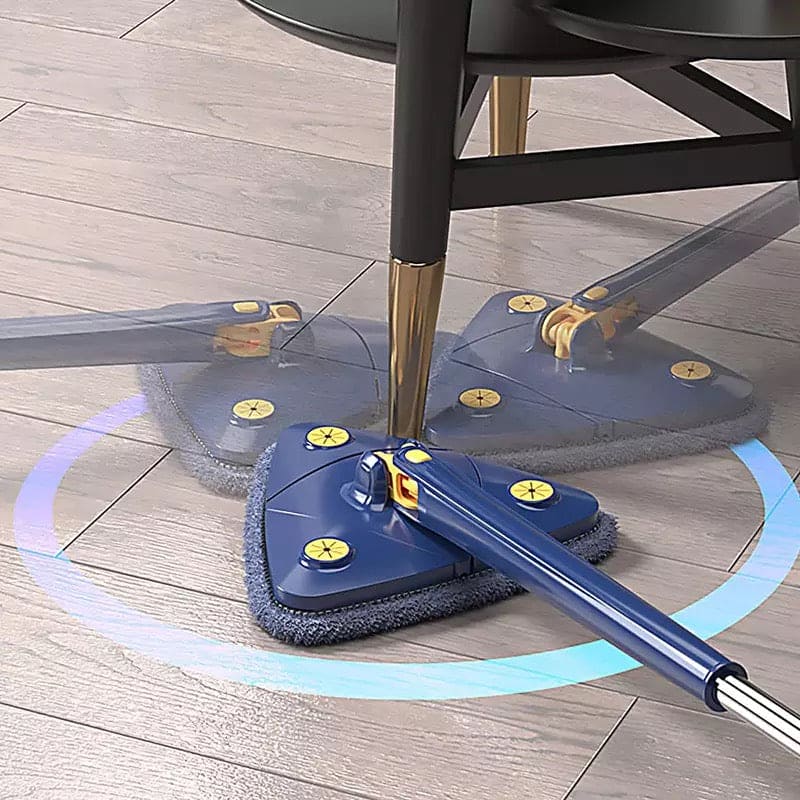 Triangle Extendable Cleaning Mop, 360° Rotatable Squeeze Mop, Multipurpose Cleaning Brush, Floor Window Cleaning Squeegee Mop, Mop Cleaner for Kitchen Toilet, Automatic Wringer Mop, Adjustable Telescopic Mop Triangle Extendable Cleaning Mop, 360° Rotatable Squeeze Mop, Multipurpose Cleaning Brush, Floor Window Cleaning Squeegee Mop, Mop Cleaner for Kitchen Toilet, Automatic Wringer Mop, Adjustable Telescopic Mop